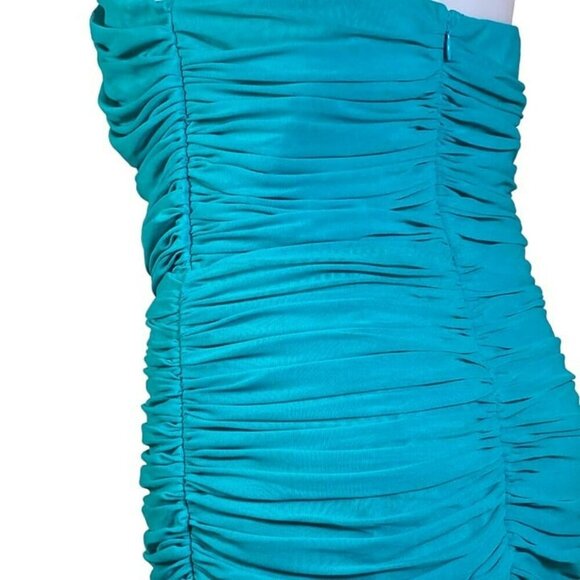 Michael Costello xREVOLVE Annette Mini Dress - Aqua - Picture 12 of 12